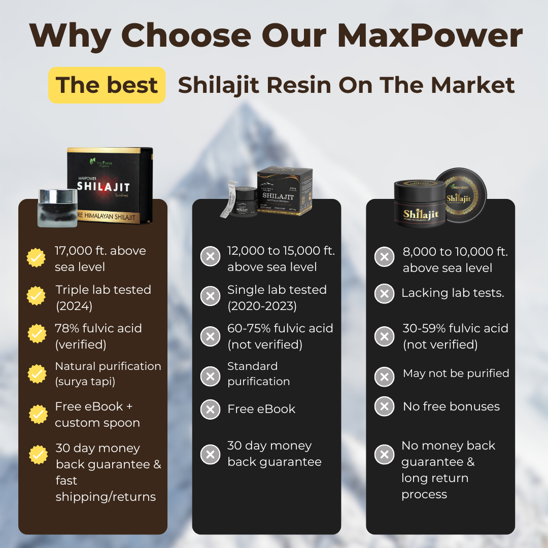 MaxPower Shilajit